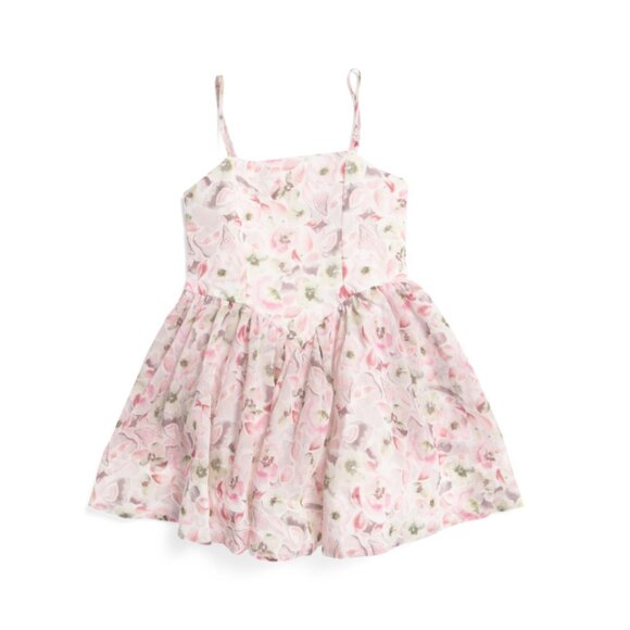 BARDOT JUNIOR Pink Floral Girls Marabella Mini Dress